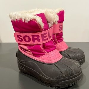 Sorel Girl’s Snow Boots Pink Size 11